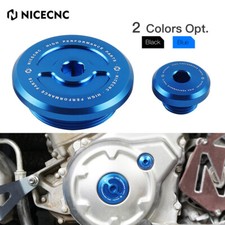 NICECNC Engine Crankcase Cover Plugs For YAMAHA YFZ450X 10-11 YFZ450R 2009-2025