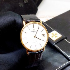 Vacheron Constantin 35mm 18K YG White Indexes Patrimony REF: 44001/000J-8154 5