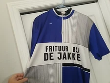 Renato Cycling Jersey of Belgium European Size 7 XL Cafe Sint Martinus Vintage