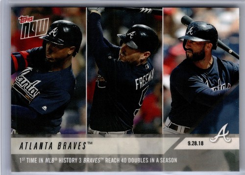 2018 Topps Now 799 ATLANTA BRAVES™