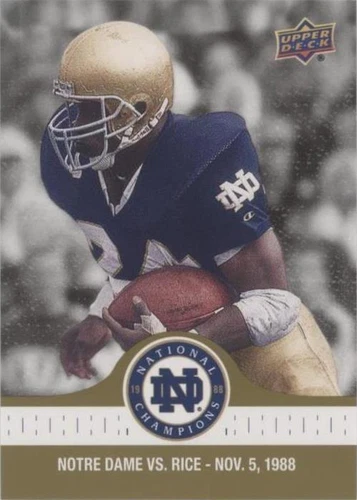 2017 Upper Deck Notre Dame 1988 Championship Mark Green #73