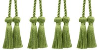 Vorhang Zugband, Stil # Cct , Farbe #L43 - FrüHlingsgrüN [ Set Mit 4]
