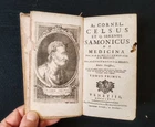 CORNEL CELSUS SERENUS SAMONICUS MEDICINE