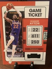 2021-22 Panini Contenders Game Ticket Green #19 Deandre Ayton FREE SHIPPING