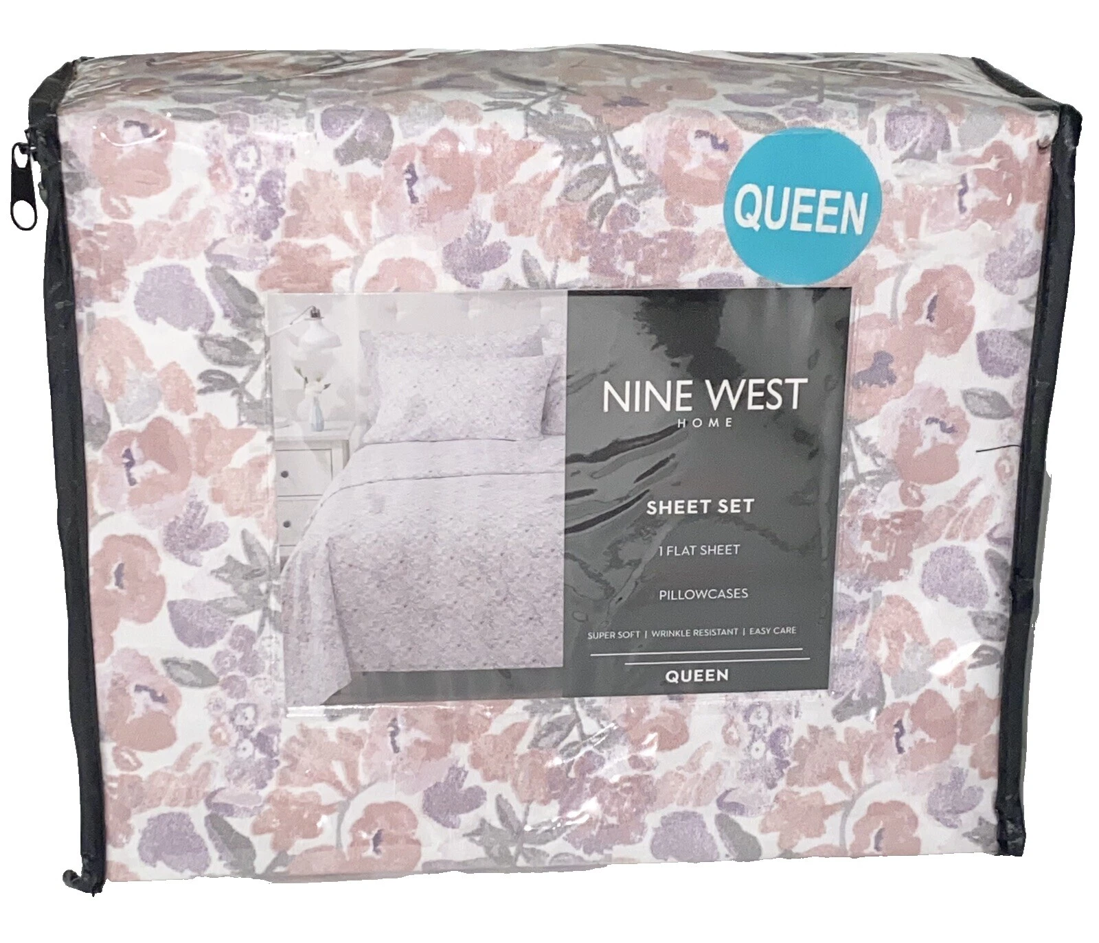 Polyester Floral Flat Sheet Bed Sheets