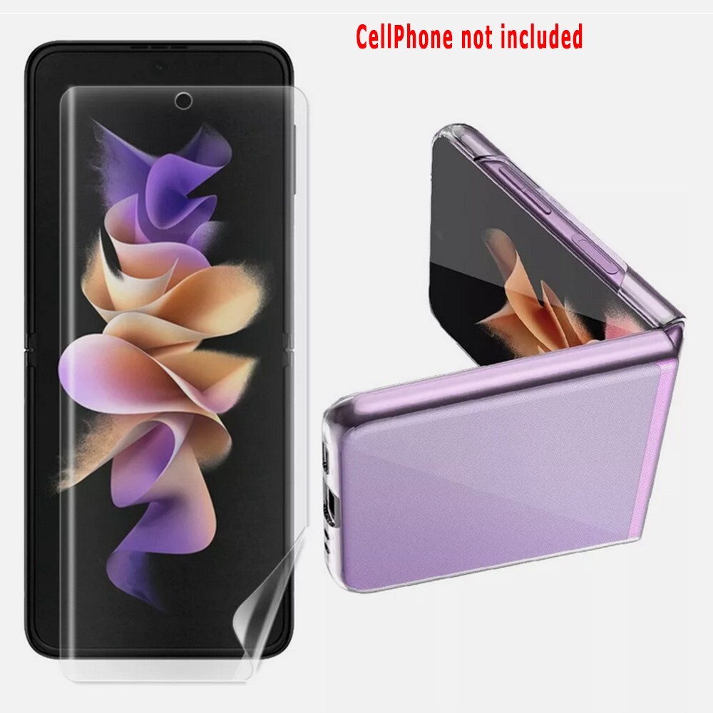 Screen Protector Hard Slim PC Case f Verizon Samsung Galaxy Z Flip 3 5G SM-F711U-image