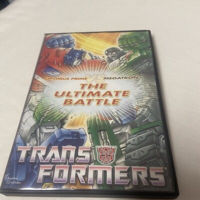 Transformers - The Ultimate Battle (DVD, 2006) Optimus Prime VS Megatron G+