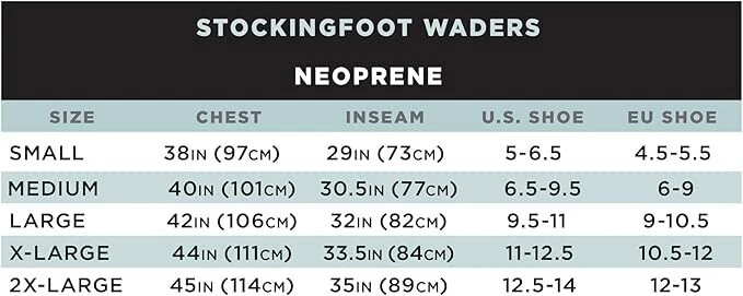 Allen Company Rock Creek Stockingfoot Neoprene Chest Waders (Brown, Medium) - Image 2 of 4