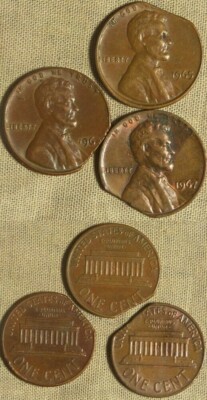 Error: 1964,54, & 67 Cents Straight Clips IREC581