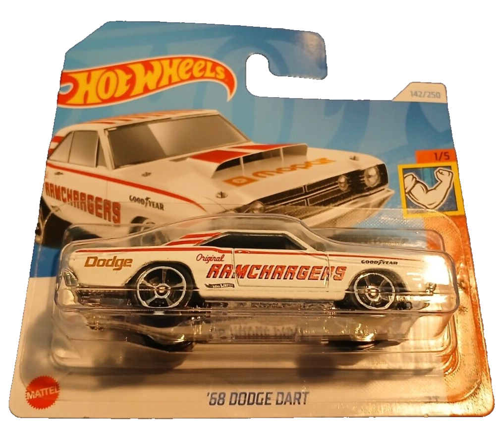 Hot Wheels ´68 Dodge Dart Muscle Mania 1:64 - Sammlerauto Mit Detailreichem Design