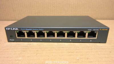 TP-Link TL-SG108 V1.1  - 8Port Switch 10/100/1000Mbps gigabit QoS - EXCL PSU