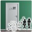 Wandtattoo "PIPI Lounge" 40x25 Cm Creme-Weiß – Selbstklebend & Rückstandslos Entfernbar