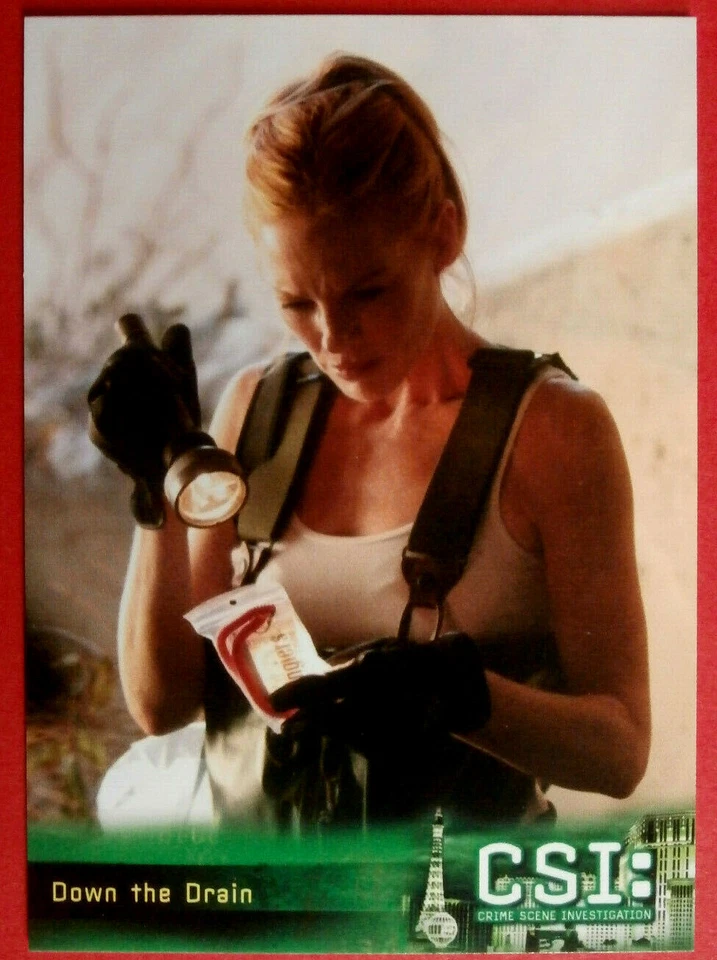 CSI LAS VEGAS - SEASON 3 - COMPLETE BASE SET (72 cards) - Strictly Ink 2006 - Image 3 of 4