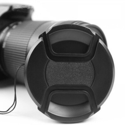 PROtastic® 58mm Lens Caps (Pack Of 2) - Spring Loaded Pinch Cap Wont Fall Off. Fits Nikon, Canon, Pentax etc. LC-58 E-58 O-LC58