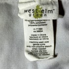 West Elm Euro Sham - thick textured stitched fabric, beige, 24”x24” — photo 4