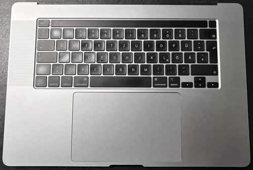 Apple MacBook Pro 16" A2141 | 2019 | Grau | Topcase & Bottom | DE | Touch ID