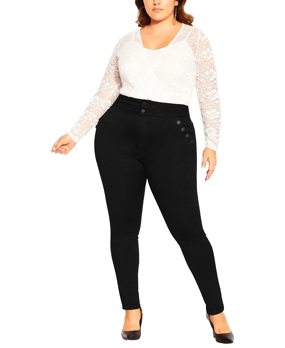 Jeans de algodón CHIC para Mujeres