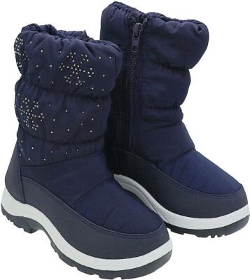 Mädchen Boots Kinder Winter Schuhe Stiefel warm gefüttert Nr. 182273