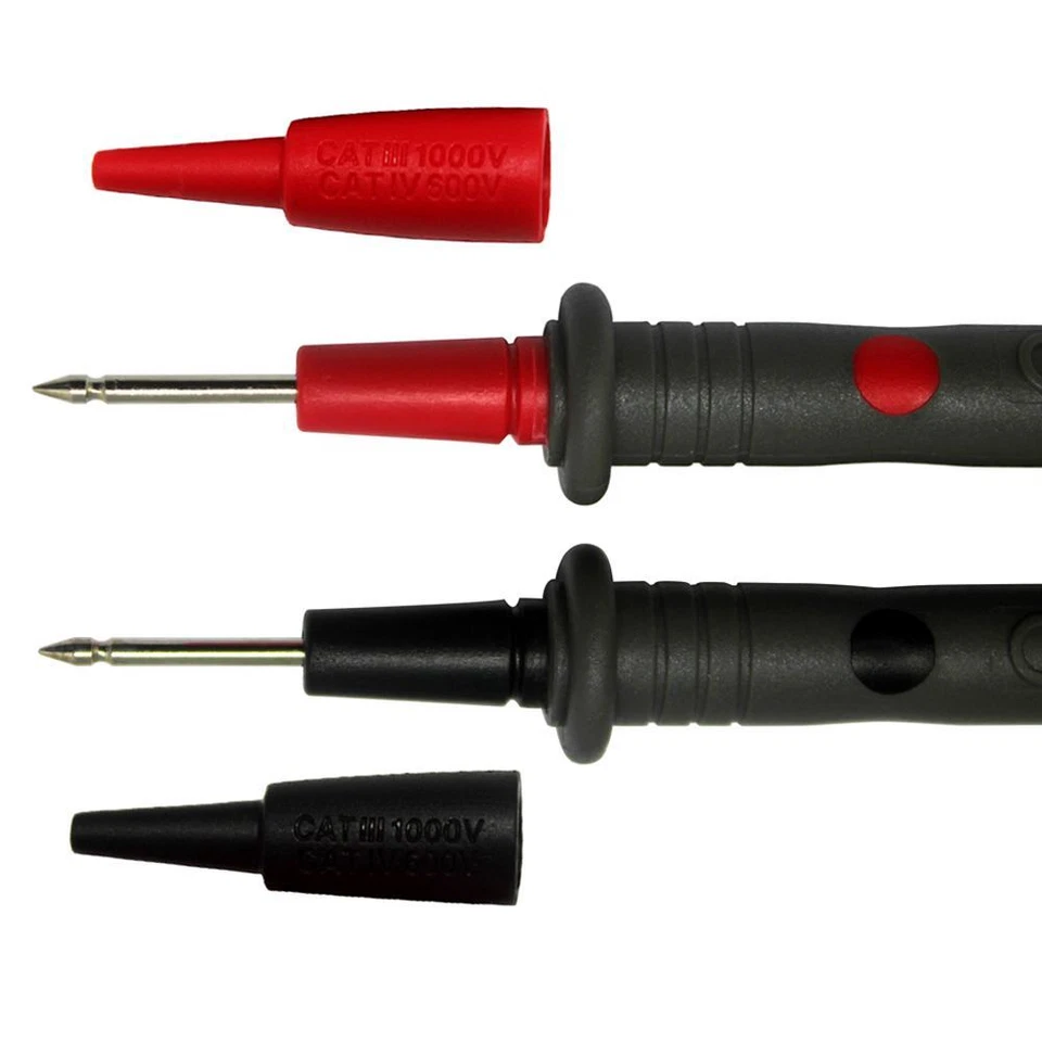 2 Pairs AideTek long-lasting silicone rubber wire test leads 1000V 16A P3605 - Image 3 of 4