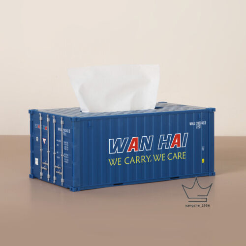 1:28 Industrial Shipping Container Tissue Box ABS Napkin Paper Container Kitchen - Picture 12 of 38