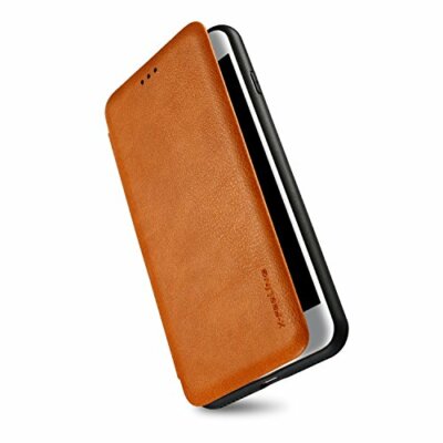 iPhone 7 plus Flip Case, ALYEE Flexcible PU Leather + TPU Material Phone Cases