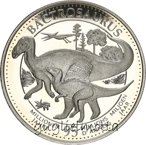 DINOSAURI ANIMALI PREISTORICI achats SERIE 24 MEDAGLIE PROOF