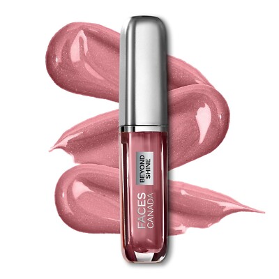 FACESCANADA Faces Canada Beyond Shine Lip Gloss - Baebe 03, 3.8Ml