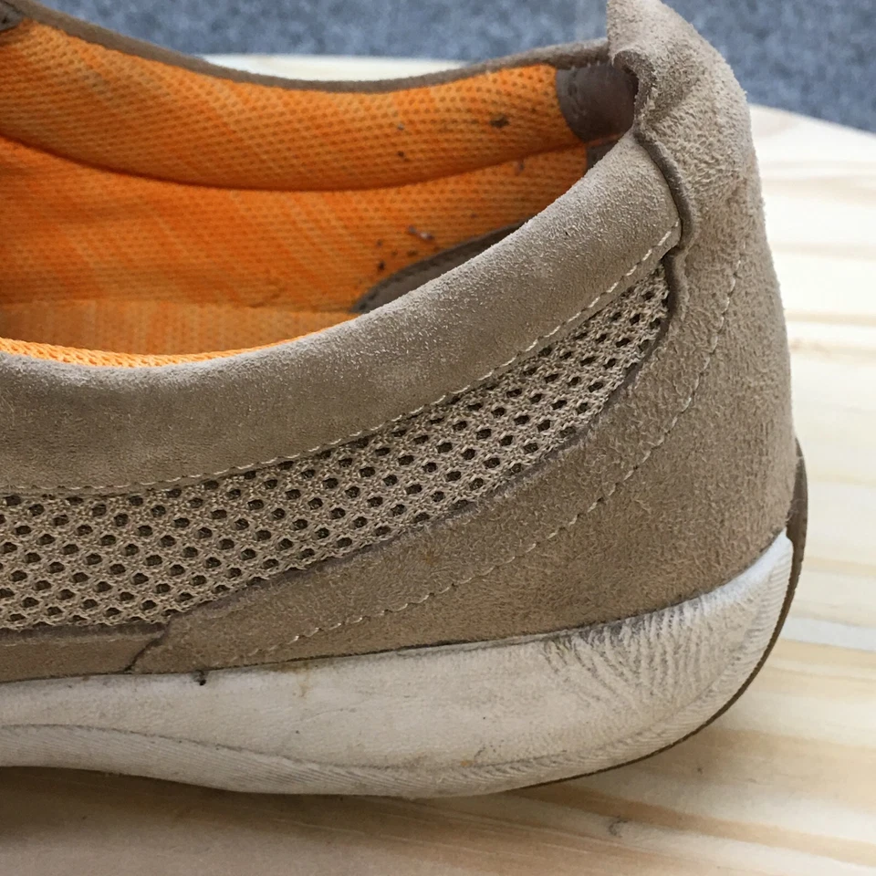 Dansko Zapatos Mujer 41 Helen Deportivos Tenis Bajos Marrón Naranja Gamuza Con Cordones Foto 3 de 4