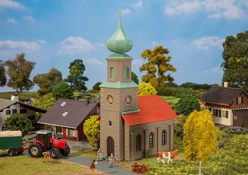 Maquette, église de village - Faller 131308 | Zustand: Neuf