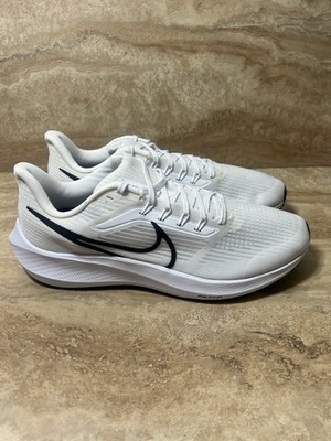 Men's 12 Nike Air Zoom Pegasus 39 TB White Black Running Shoes  NBY DM0164-100