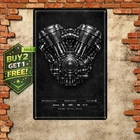 Man Cave Garage Retro Wall Art Home Kitchen Vintage Metal Tin Sign