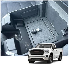 Center Console Safe Storage Box for 2023-2024 Silverado 1500 and GMC Sierra 1500