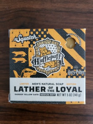 Dr. Squatch Hufflepuff Harry Potter Lather of the Loyal Soap Seife Neu / New