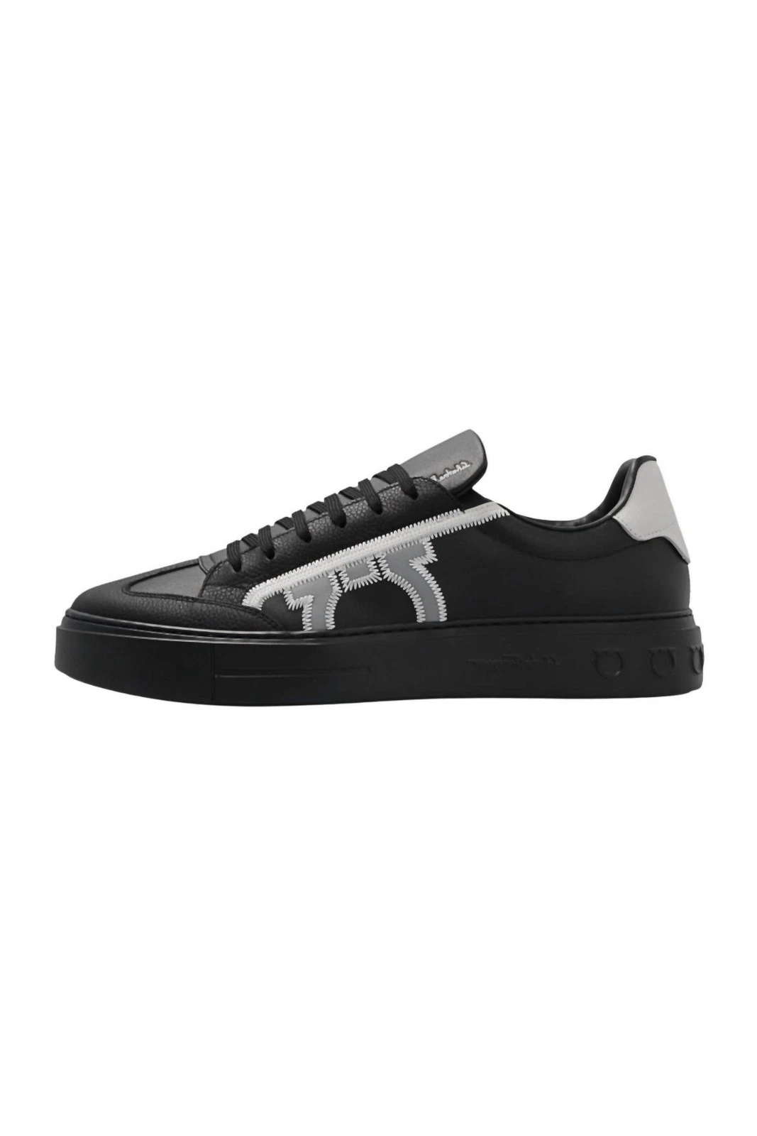 Salvatore Ferragamo Men's Borg Leather Sneakers Black
Opens in a new window or tab