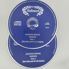 Hallmark Acoustic Moods CD Album Various Artists 2-Disc Set 1995