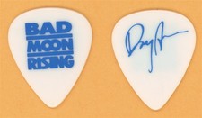 Bad Moon Rising Doug Aldrich Vintage Guitar Pick - 1991 Full Moon Fever Tour
