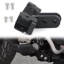 Foot Peg Lowering Plate Mount Kit Aftermarket Fit For KAWASAKI KLR650 1987-2018 