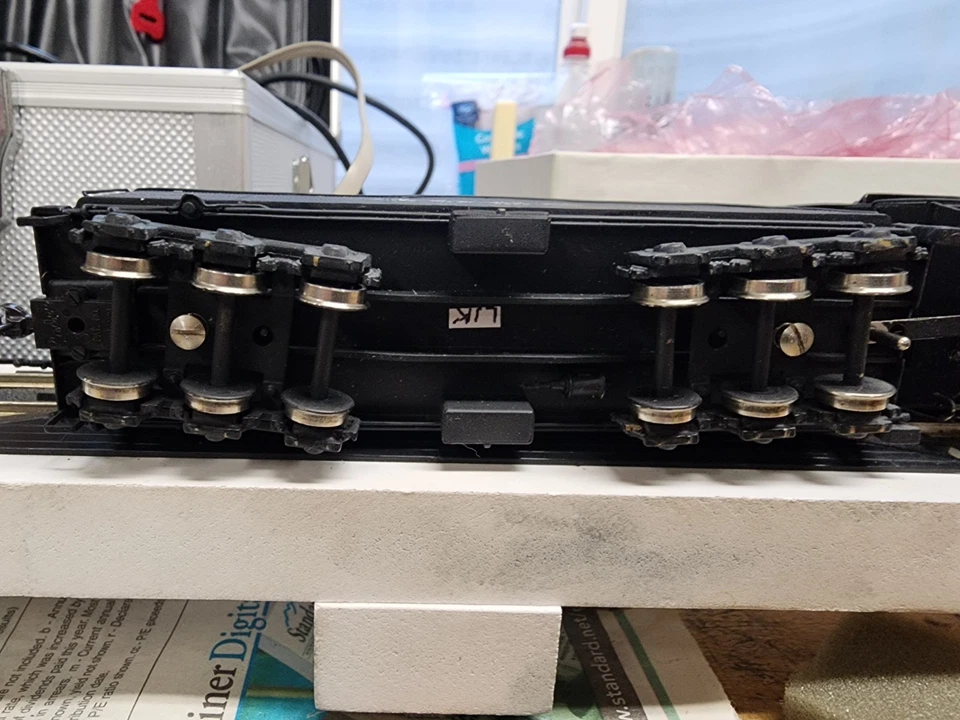 HO Sunset Santa Fe 2-8-2 Brass Locomotive Factory Painted 50.00 off!! — 第 4/4 张图片