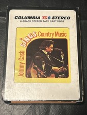 JOHNNY CASH Sings Country Music Hits 8 TRACK TAPE Charm Records