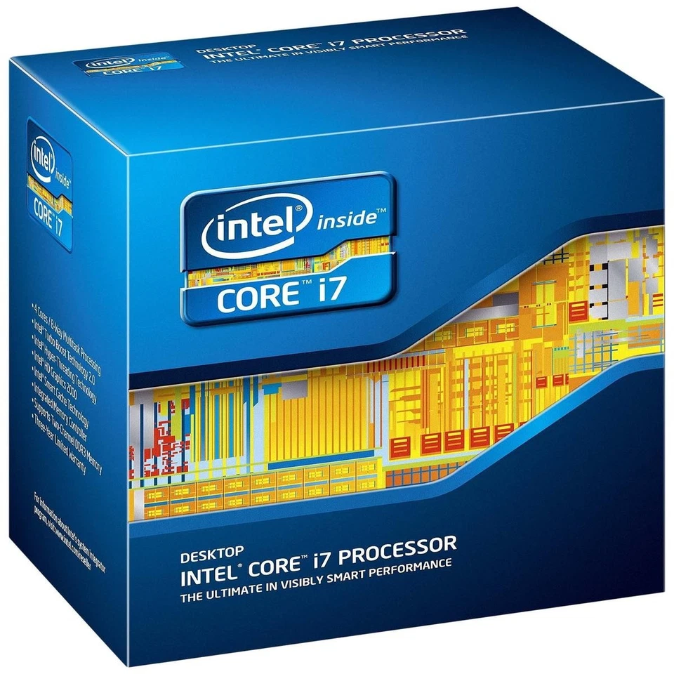 CPU Processor Intel Core i7 2600S Max 3.80GHZ SR00E LGA 1155 65W Tdp 4C/8T PC - Image 2 of 4