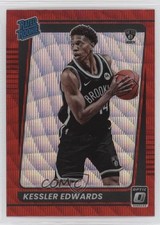 2021 Panini Donruss Optic Rated Rookie Red Wave Prizm Kessler Edwards #154 0nr3