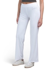 Juicy Couture Bling Velour Track Pants   Y2K Rhinestone Sweatpants