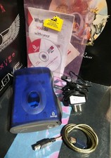 Iomega USB External Zip 100 MB Drive Model Z100USBNC 30220101 Blue W Discs