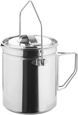Firemaple Antarcti Stainless Steel Pot - Food Grade SUS304 Camping Pot with Stea