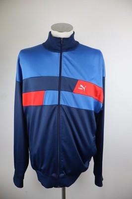 PUMA SPORTJACKE SWEATSHIRT HERREN Gr. 9 MAN CASUAL SPORT JACKET LOGO POLYESTER