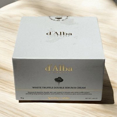 d'Alba White Truffle Double Serum & Cream 2.46oz NIB Sealed