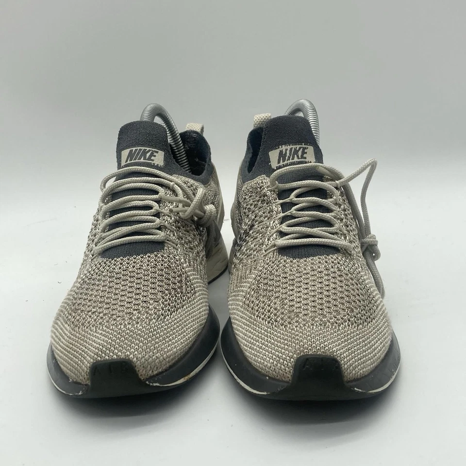 Womens Size 7.5 Nike Air Zoom Mariah Flyknit Racer Pale Gray Running Sneakers - Image 2 of 4