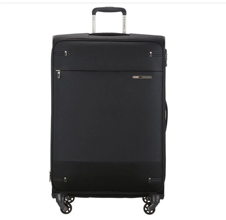 Samsonite Base Boost Spinner L 78 cm 112.5 Liter TSA-Schloss Erweiterbar Schwarz - Bild 2 von 4