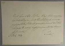 Document classical philologist and classical researcher Christian August Lobeck (136419)