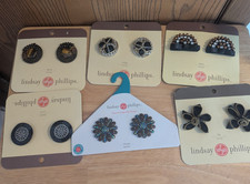 Lindsay Phillips Shoe Snaps Variety Bundle of 6 Interchangeable Shoe Charms